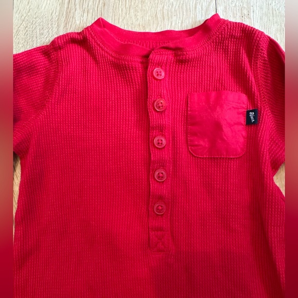 Oshkosh Baby B’gosh Red Christmas One Piece Size 6-9 Months - Picture 3 of 6